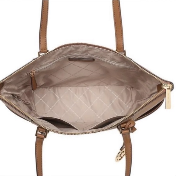 MICHAEL KORS CHARLOTTE LARGE TOP ZIP  Tote bag - Picture 6 of 15